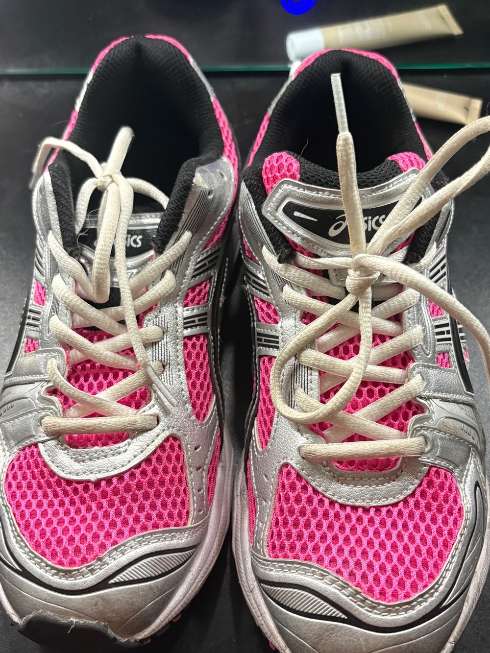 ASICS gel kayano 14 Pink and Silver